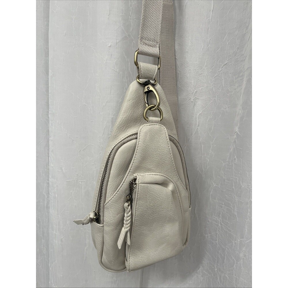 Antik Kraft Tasha Crossbody Sling  Stone Ivory  nWOT - Picture 2 of 11